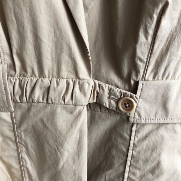 Stella McCartney Cotton Blazer Khaki/Beige Size 44 - Picture 7 of 9